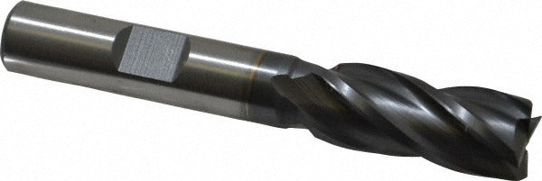 CLEVELAND CONTROLS Cleveland C33260 Square End Mill 7/16 in 4 Flute Hss