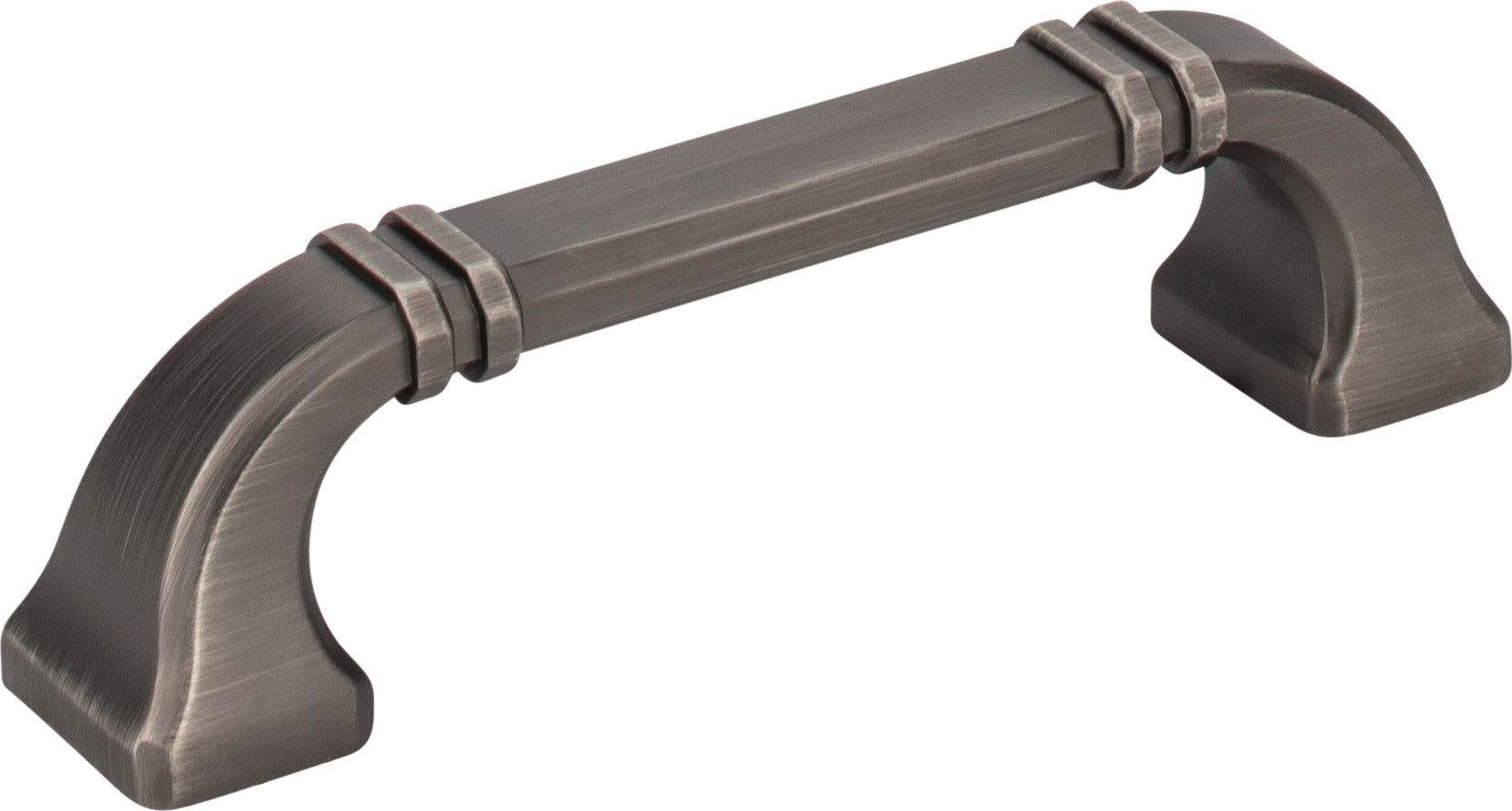 JEFFREY ALEXANDER Jeffrey Alexander 165-96BNBDL Cabinet Pull Brushed Pewter 96mm