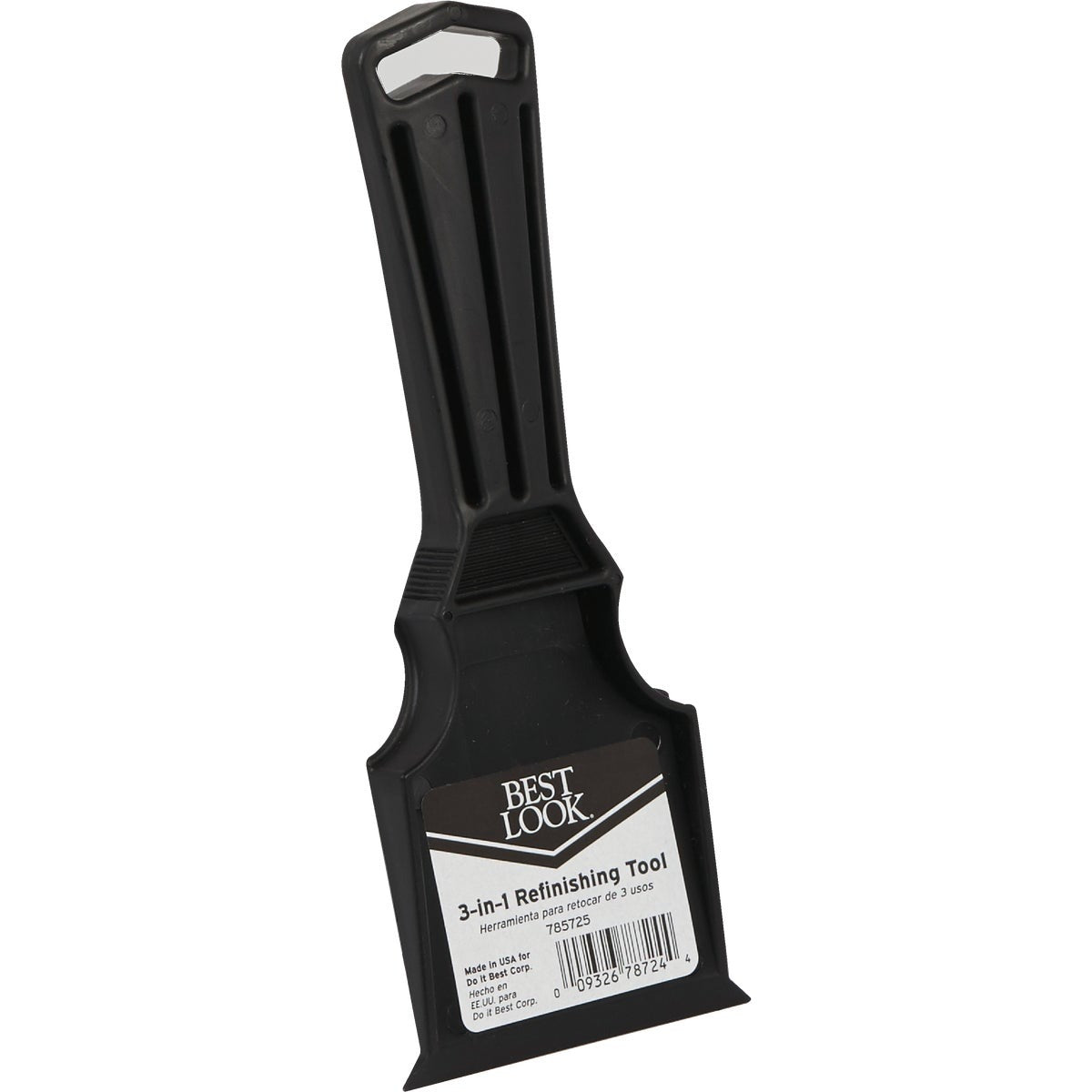 BEST LOOK Best Look 785725 3-in-1 Refinishing Scraper Tool
