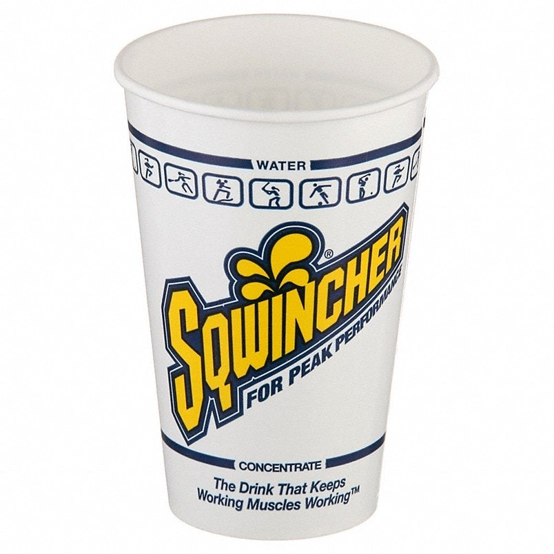 SQWINCHER Sqwincher 158200101 Cold Paper Cup 12 Oz 100 Pack