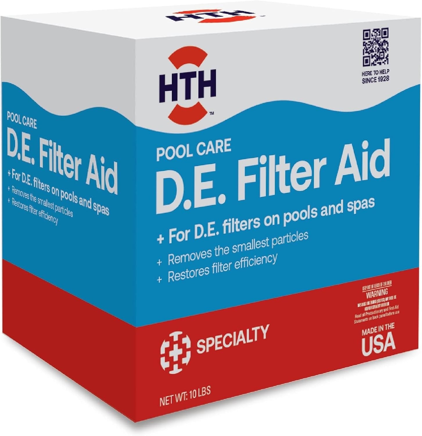 HTH Hth 67121 D.E. Filter Aid 10 lb