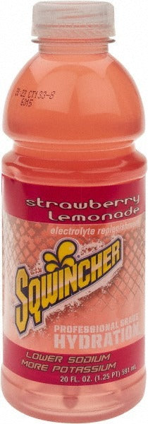 SQWINCHER Sqwincher 159030536 Activity Drink 20 Oz Strawberry Lemonade