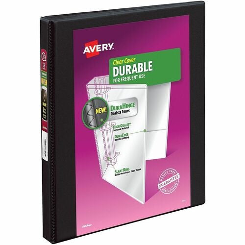 AVERY Avery AVE17001 View Binder 0.5 Inch Black 8.5x11