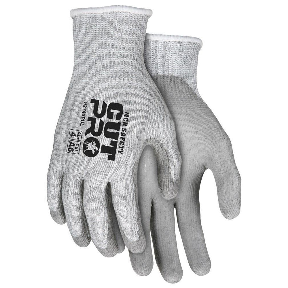 MCR SAFETY Mcr Safety 92743PUS Cut Resistant Gloves Ansi A6 Small