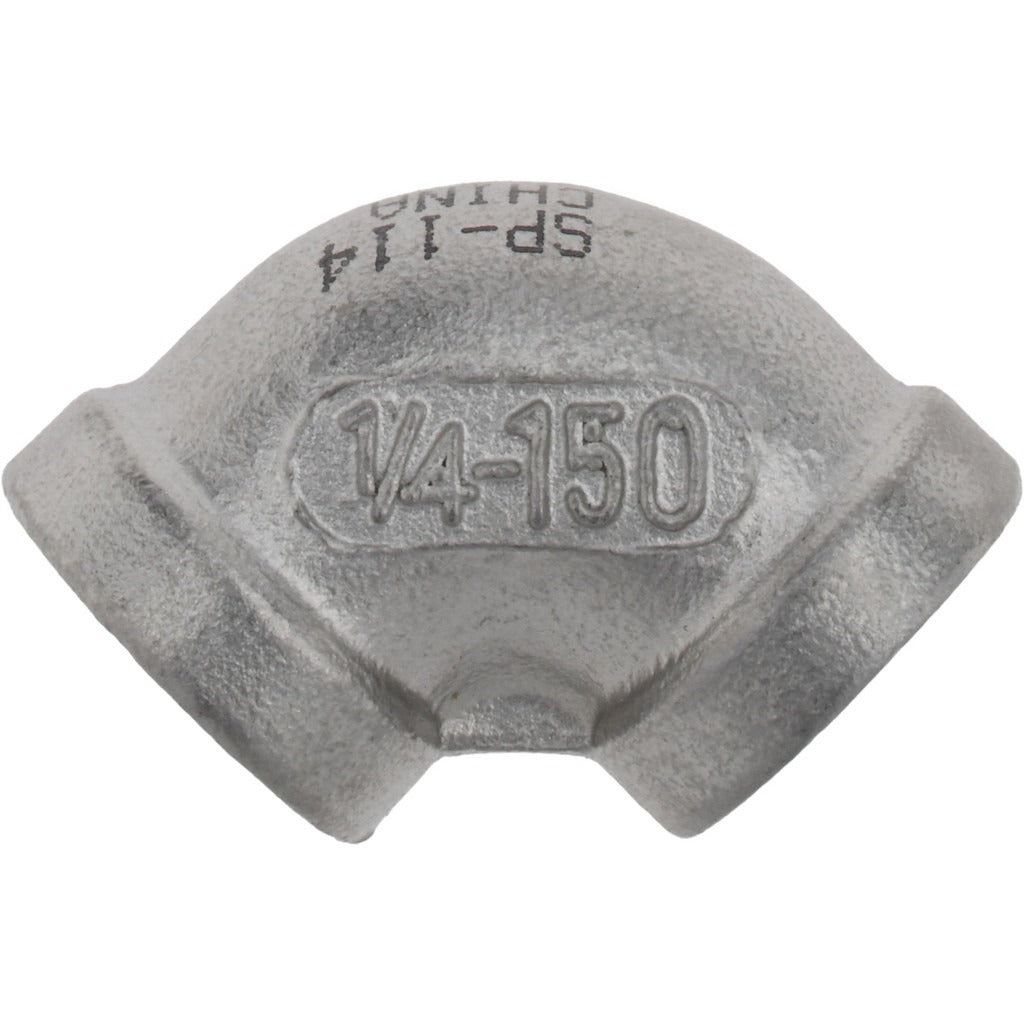 VALUE COLLECTION Value Collection 4LB901/4 1/4 Inch 90 Elbow Fnpt 304 Ss