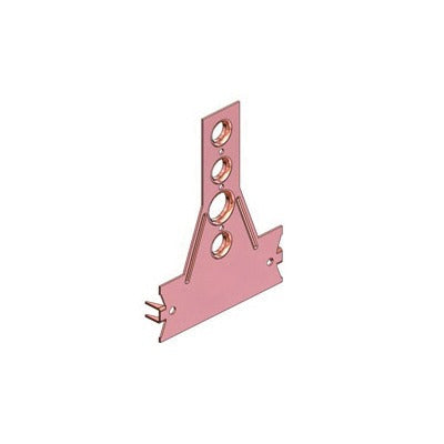 RWC Rwc 109-N-6 Flat Pipe Bracket Copper Bonded Steel