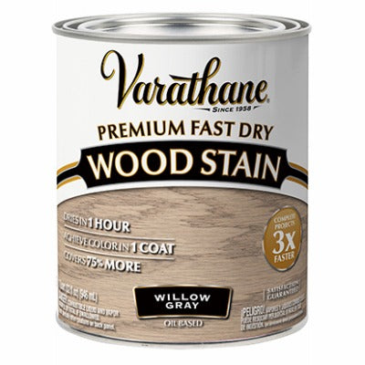 RUST-OLEUM Rust-oleum 357180 Varathane Wood Stain Willow Gray Quart