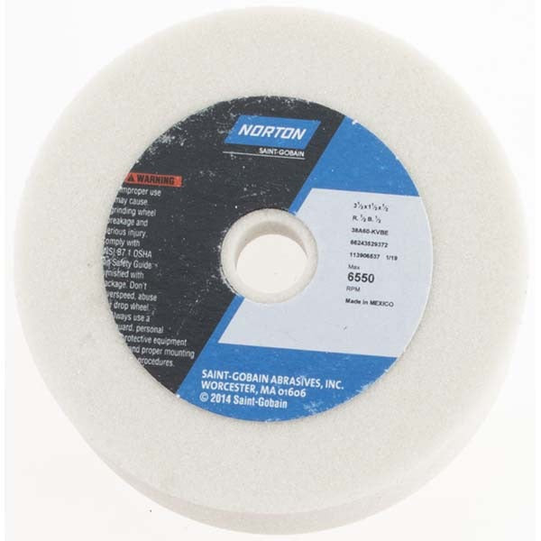 NORTON Norton 66243529372 Type 6 Grinding Wheel 60 Grit