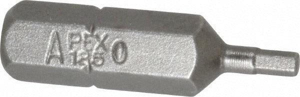 APEX Apex 185-0X Hex Insert Bit 1/4 Drive 5/64 Hex 1 Inch Oal