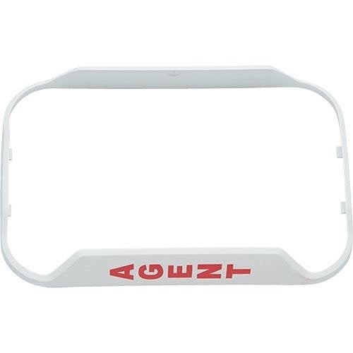 SYSTEM SENSOR System Sensor BZGW-AG Wall Bezel Kit White Compact