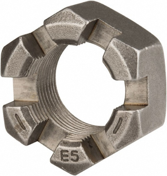 VALUE COLLECTION Value Collection SNFI5125-010BX Slotted Hex Lock Nut 1-1/4-12