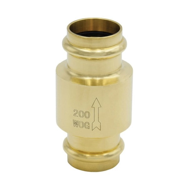 LEGEND VALVE Legend Valve 105-453NL 1/2 in Press End Brass Check Valve