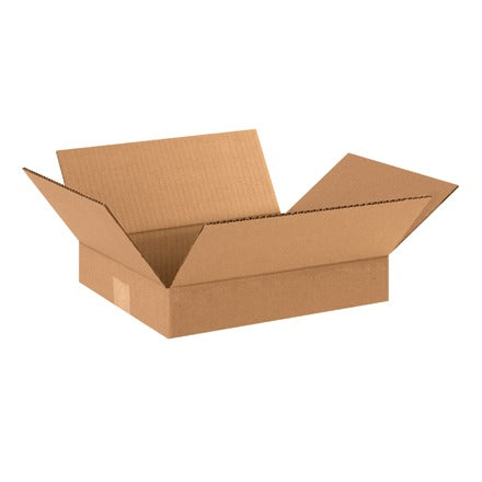 BSC PREFERRED Bsc Preferred 12102 Shallow Kraft Corrugated Boxes 25-pack