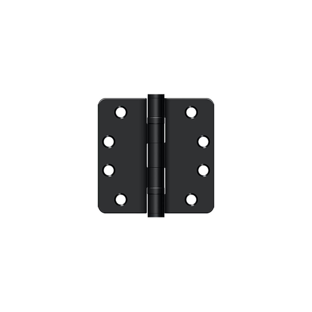 DELTANA Deltana S44R4HDB1B 4x4 Radius Heavy Duty Ball Bearing Hinge