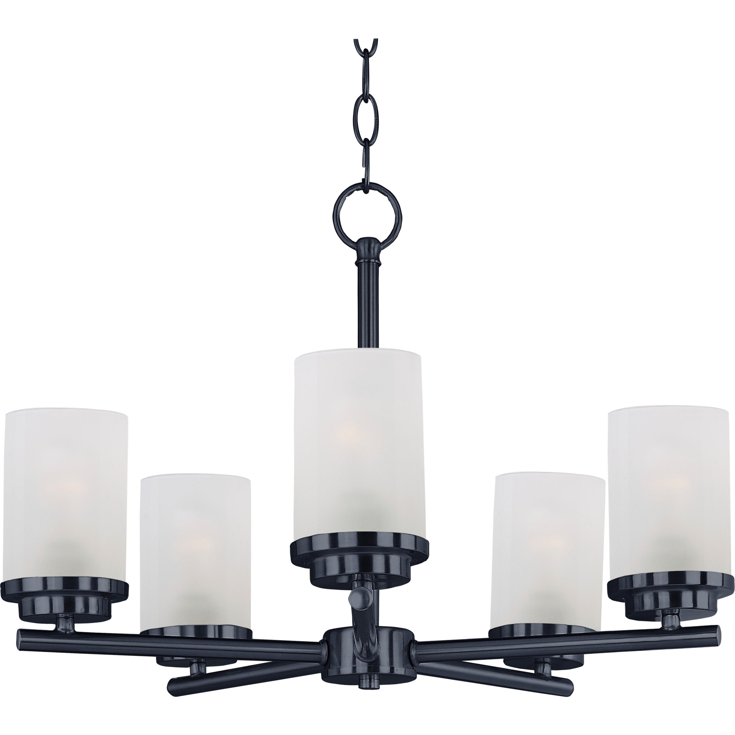 MAXIM LIGHTING Maxim Lighting 10205FTBK Corona 5 Light 300W (22 Inch / 5-Light)