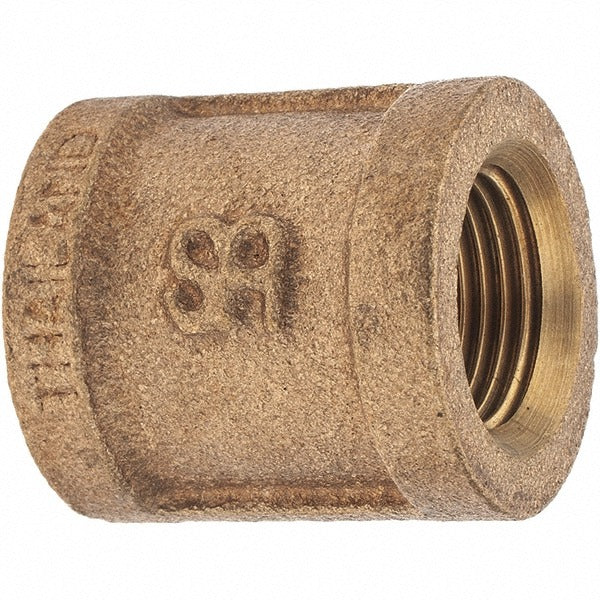 MERIT BRASS Merit Brass XB111-06 Brass Pipe Coupling 3/8 in Fbspt Class 125