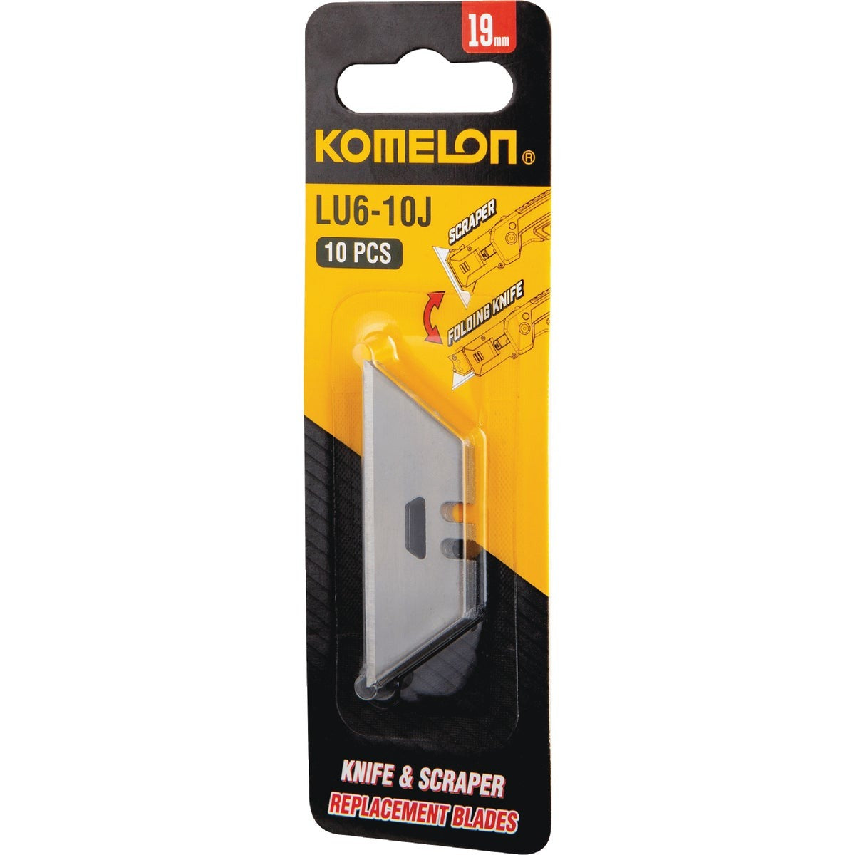 KOMELON Bsc Preferred LU6-10J Utility Scraper Blades 10 Pack