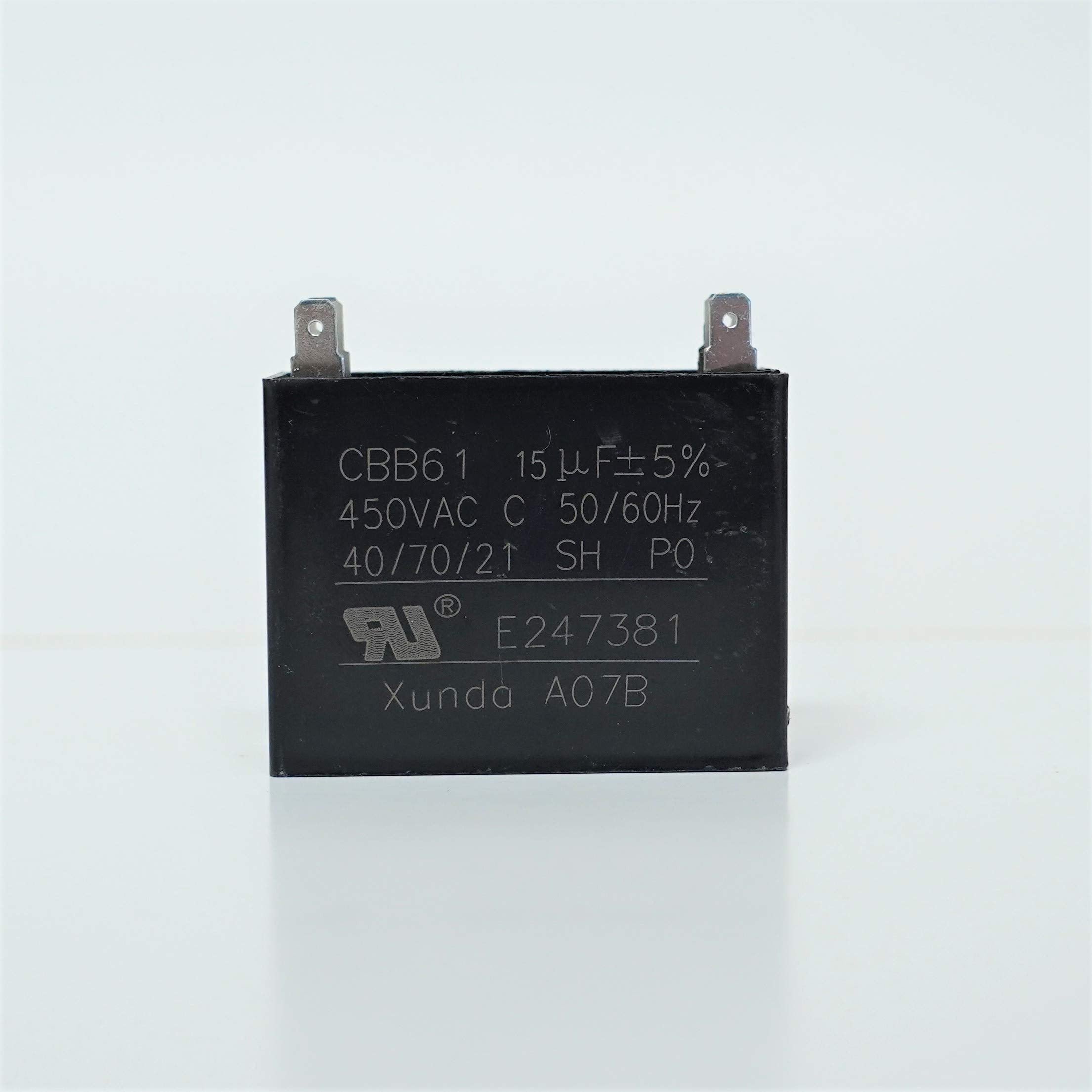SUPCO Supco RC15X450 Minisplit Run Capacitor 15 Mfd 450V (Each) RC15X450