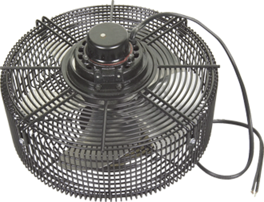 Emerson 998-0550-00 Fan Assembly 50 Watt 1500 RPM 230/1/60 CWSE w/ Full Fan Guard Vertical Head Cooling / All Models