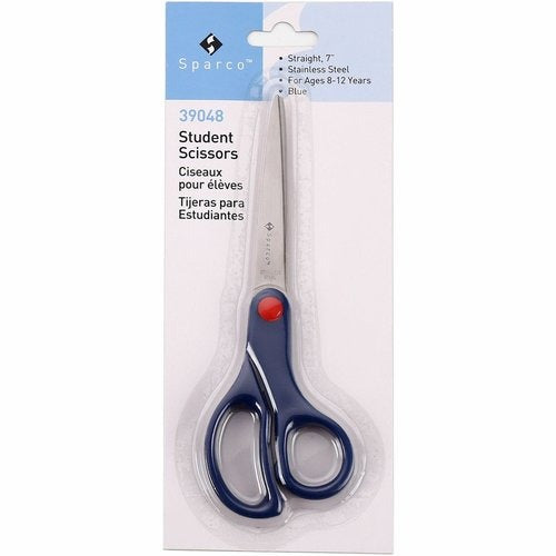 SPARCO Sparco SPR39048 7 inches Kids Straight Scissors 1 Each