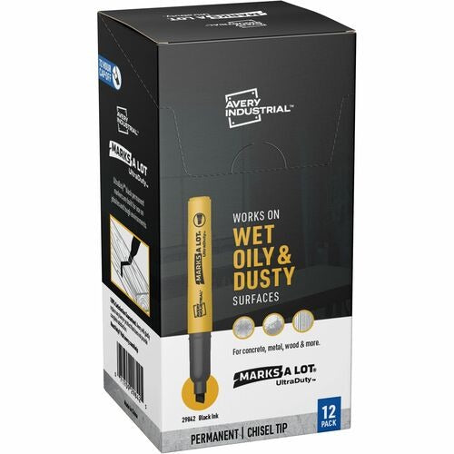 AVERY Avery AVE29842 Industrial Permanent Marker Pack of 12