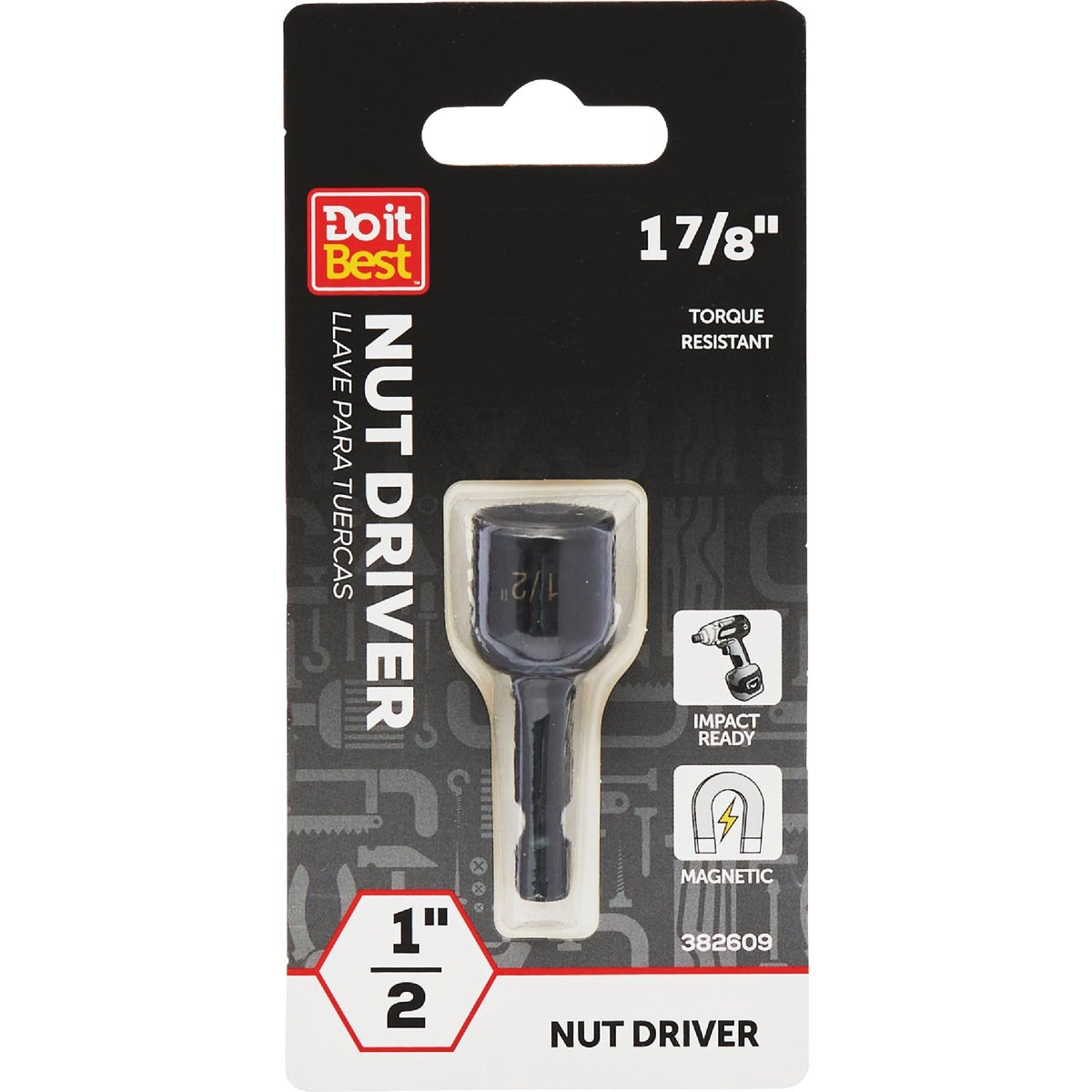 BSC PREFERRED Bsc Preferred QJDIB-NS-005 Magnetic Nut Driver