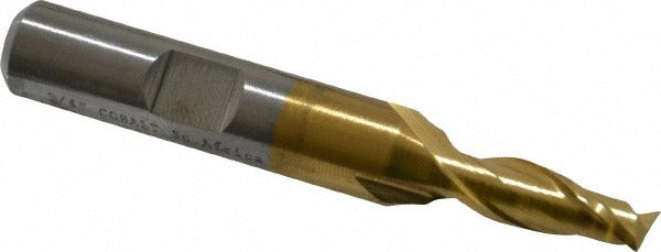 CLEVELAND CONTROLS Cleveland C32505 Square End Mill 1/4 in 2 Flute Cobalt