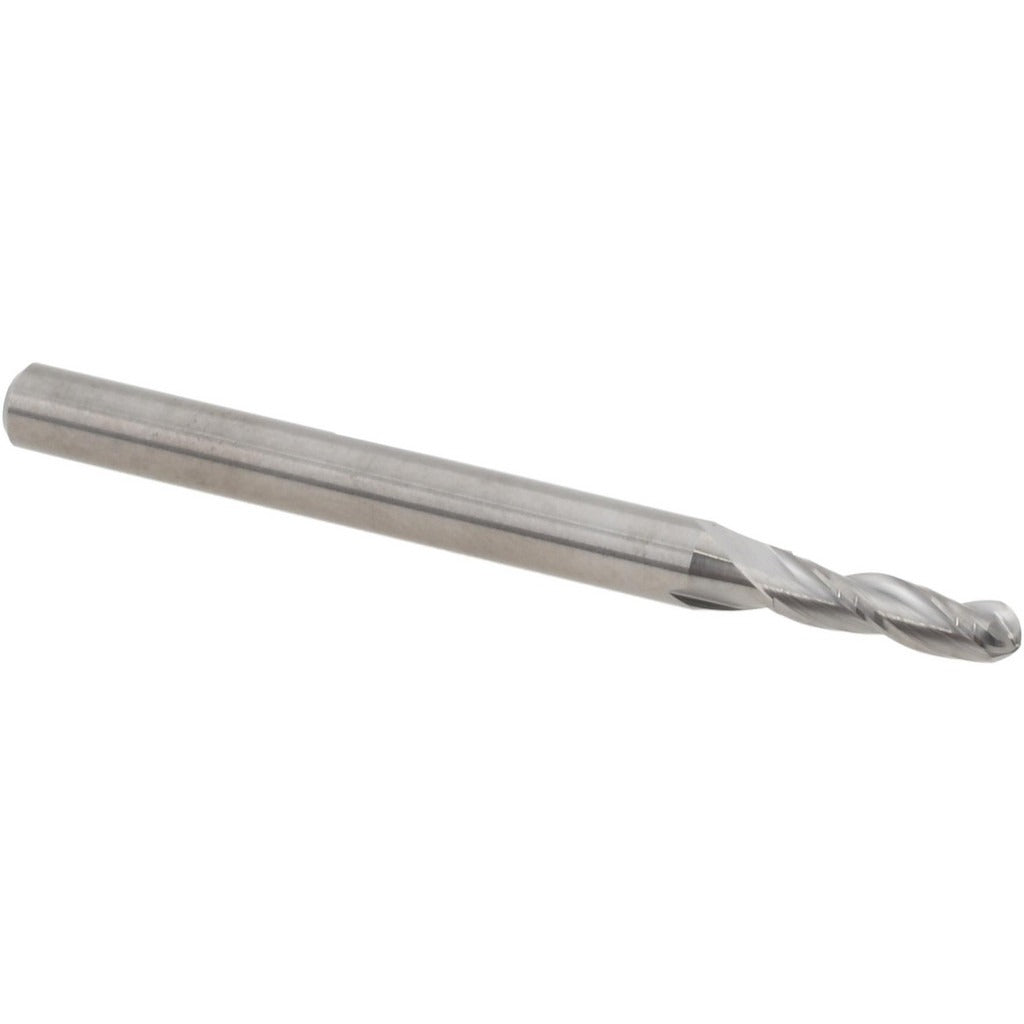 HERTEL Hertel E599924729 Ball End Mill 3/32 in 3 Flute Carbide