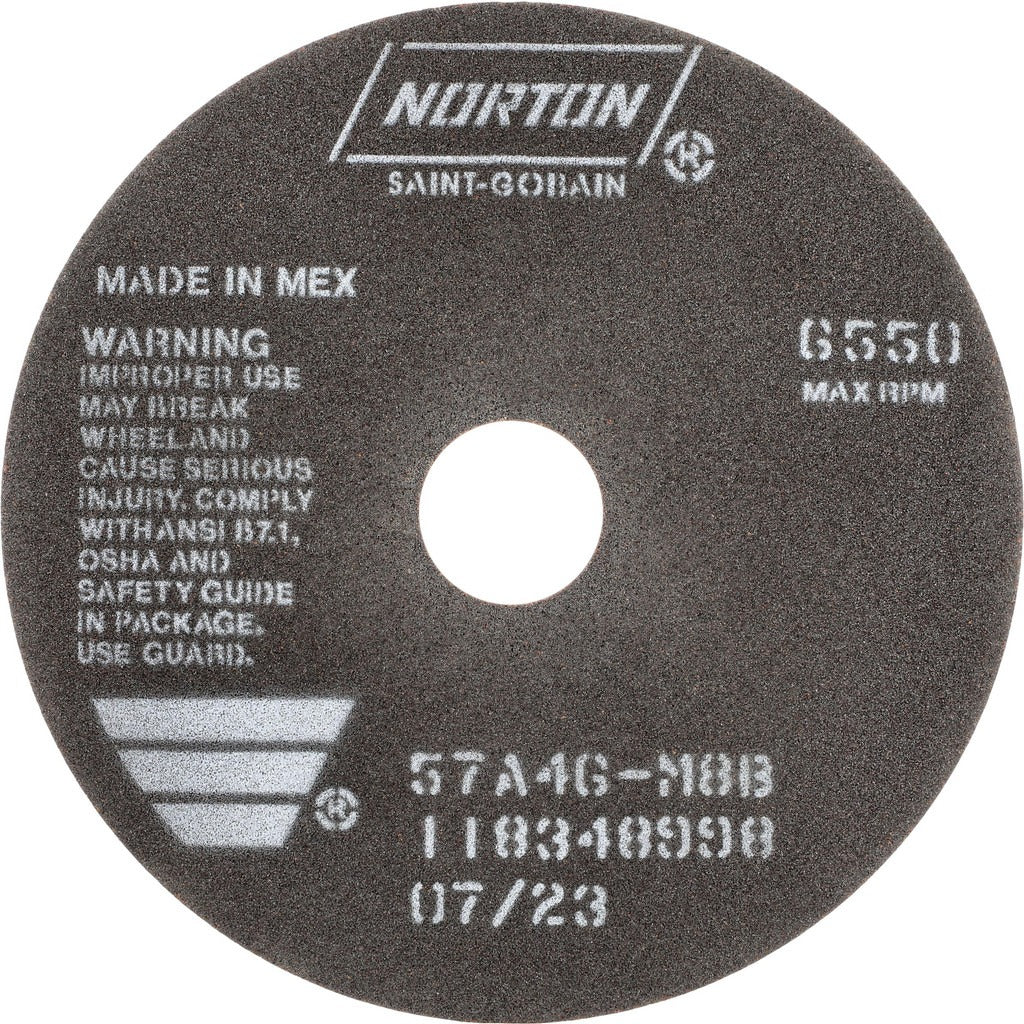 NORTON Norton 66252922677 Cut-off Wheel 7 in Aluminum Oxide 46 Grit