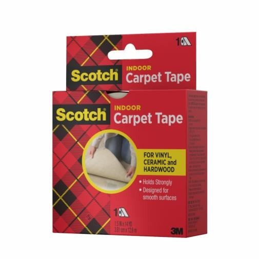 3M 3M CT2010 Scotch Indoor Carpet Tape 1.5 in x 42 ft (1 Roll)
