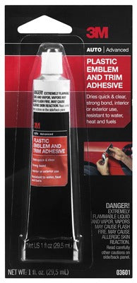 3M 3M Company 3601 Plastic Emblem Trim Adhesive