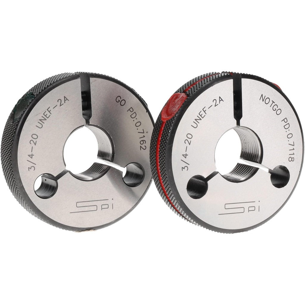 SPIROTHERM Spi 23-197-7 Threaded Ring Gage 3/4-20 Class 2A Go No Go