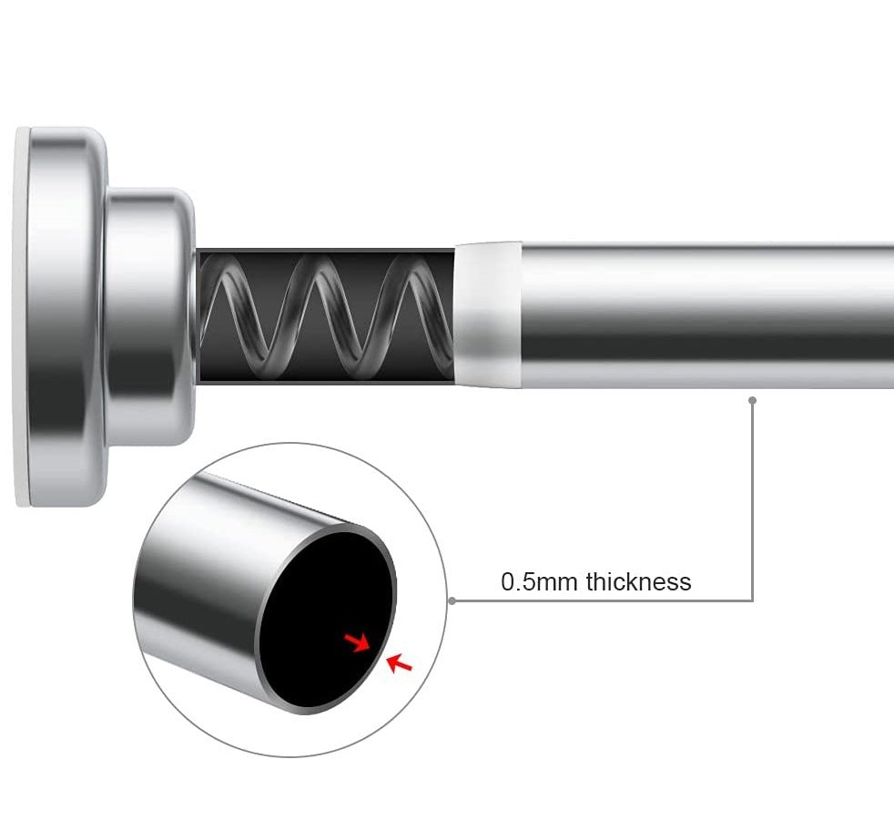 DAKOTA Dakota Plumbing Products DSA-TR00BN Tension Shower Rod