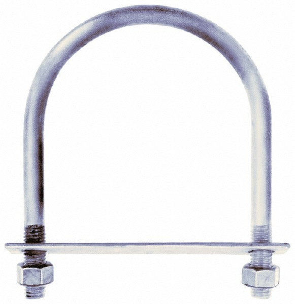 GIBRALTAR Gibraltar GIB53611 Round U-bolt 3/8 Inch Pipe Steel