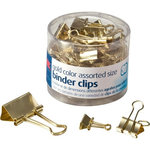OFFICEMATE Officemate OIC31022 Binder Clips Assorted Sizes 30 Pack