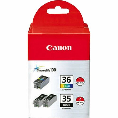 CANON Canon CNMPGI35CLI36 Ink Cartridge Set 3-pack Pixma Ip100