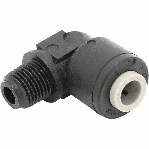 PARKER Parker PPB4ME4-MG Push-to-connect Male Elbow 1/4 in Od