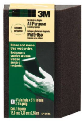 3M 3M CP-040NA Fine Flexible Angled Sanding Sponge Fine Grit