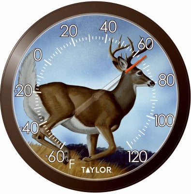 TAYLOR PRECISION PRODUCTS Taylor Precision Products 6769 Round Dial Deer Thermometer