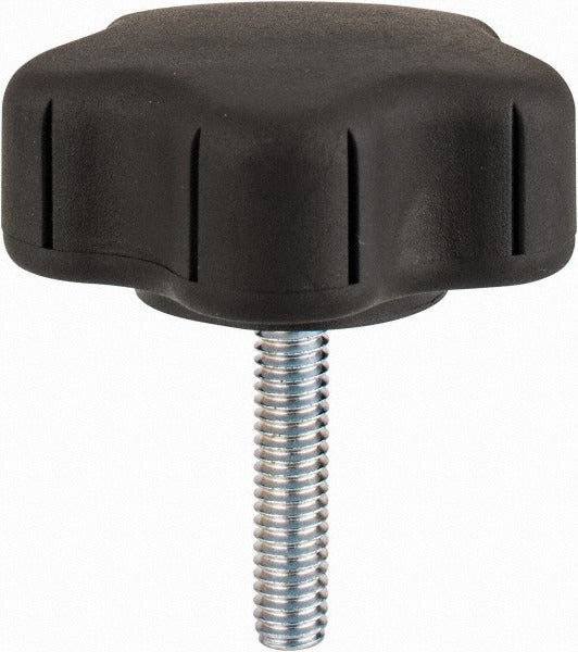 GIBRALTAR Gibraltar 5B60B933A8Z001G Lobed Knob 5-point Black