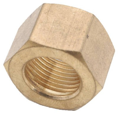 ANDERSON METALS Anderson Metals Corp 700061-06 Brass Compression Nut 3/8 in
