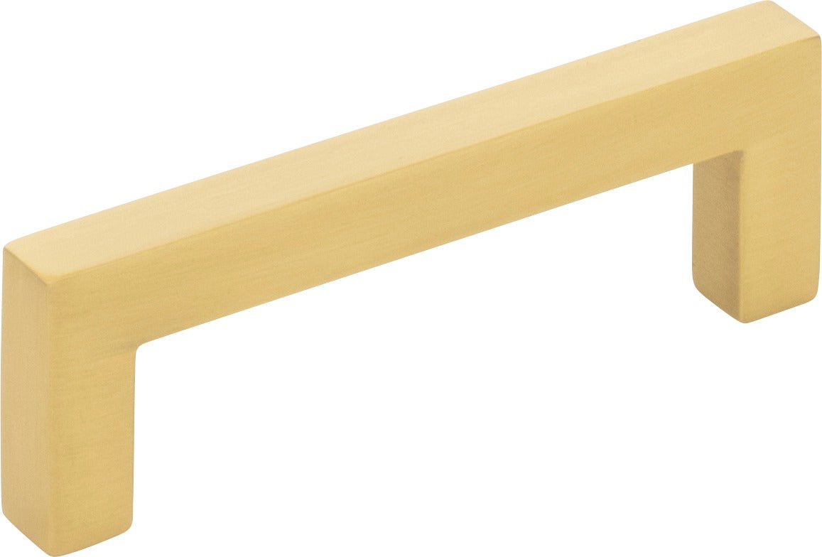 ELEMENTS Elements 625-3BG Square Bar Pull Brushed Gold 3 in