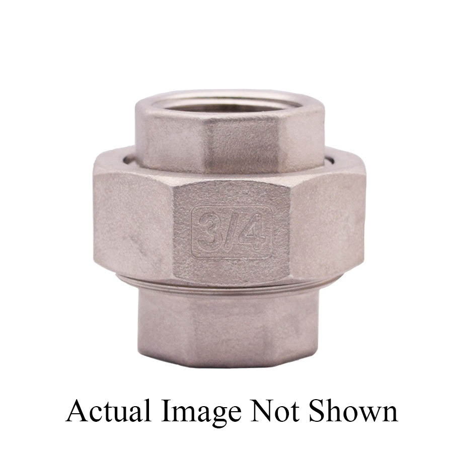 Legend Valve 404-145 Union, 1 in, Threaded, 304 Stainless Steel