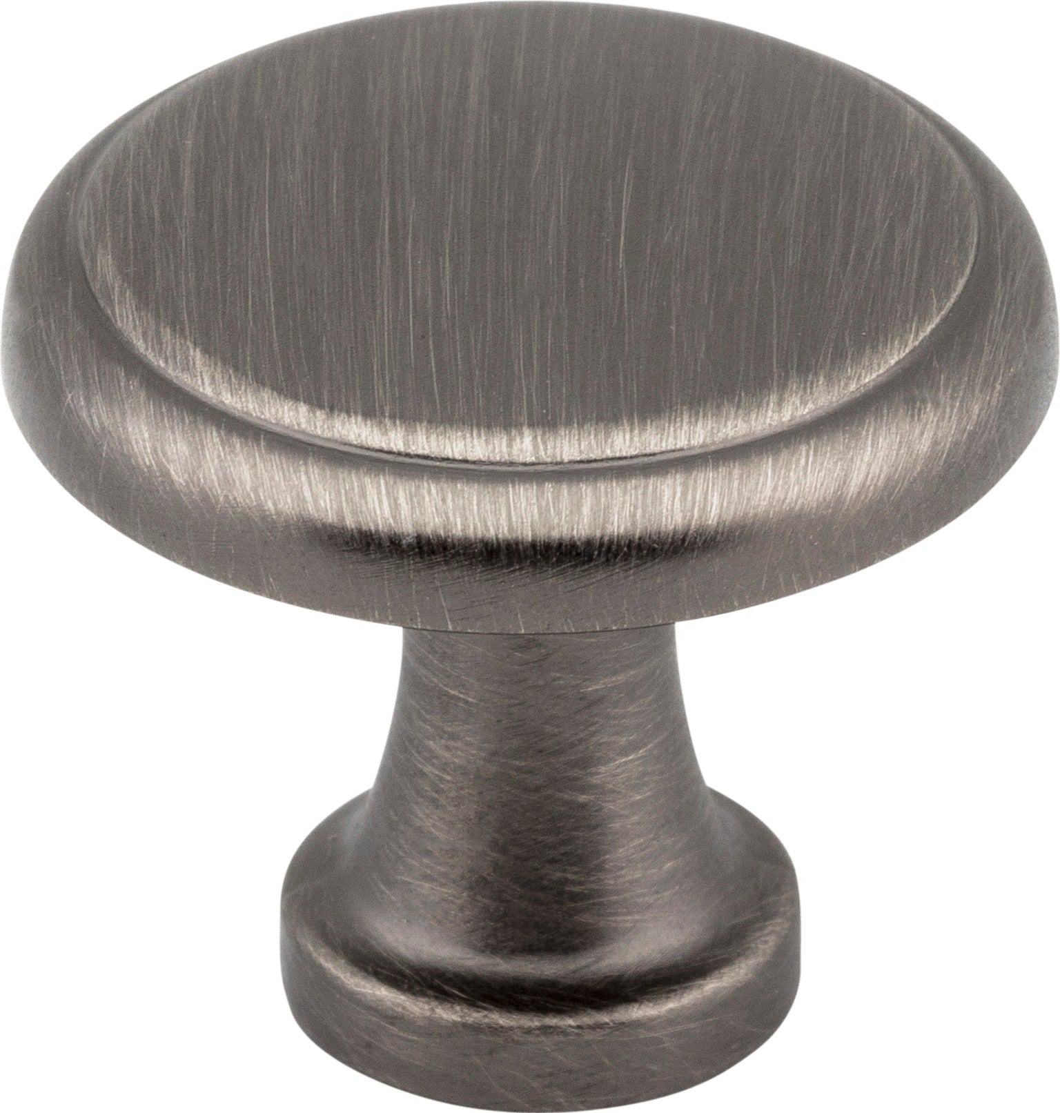 ELEMENTS Elements 3970-BNBDL Mushroom Cabinet Knob Brushed Pewter
