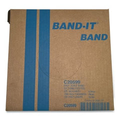 Band-It C20599 Stainless Steel Band 5/8 in W x 0.030 in Thick x 100 ft L SS 201