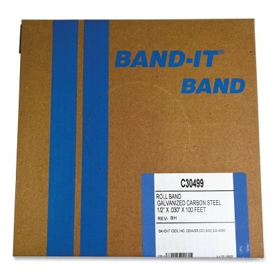 Band-It C30499 Bands 1/2 Inch 100 ft Galvanized Carbon Steel