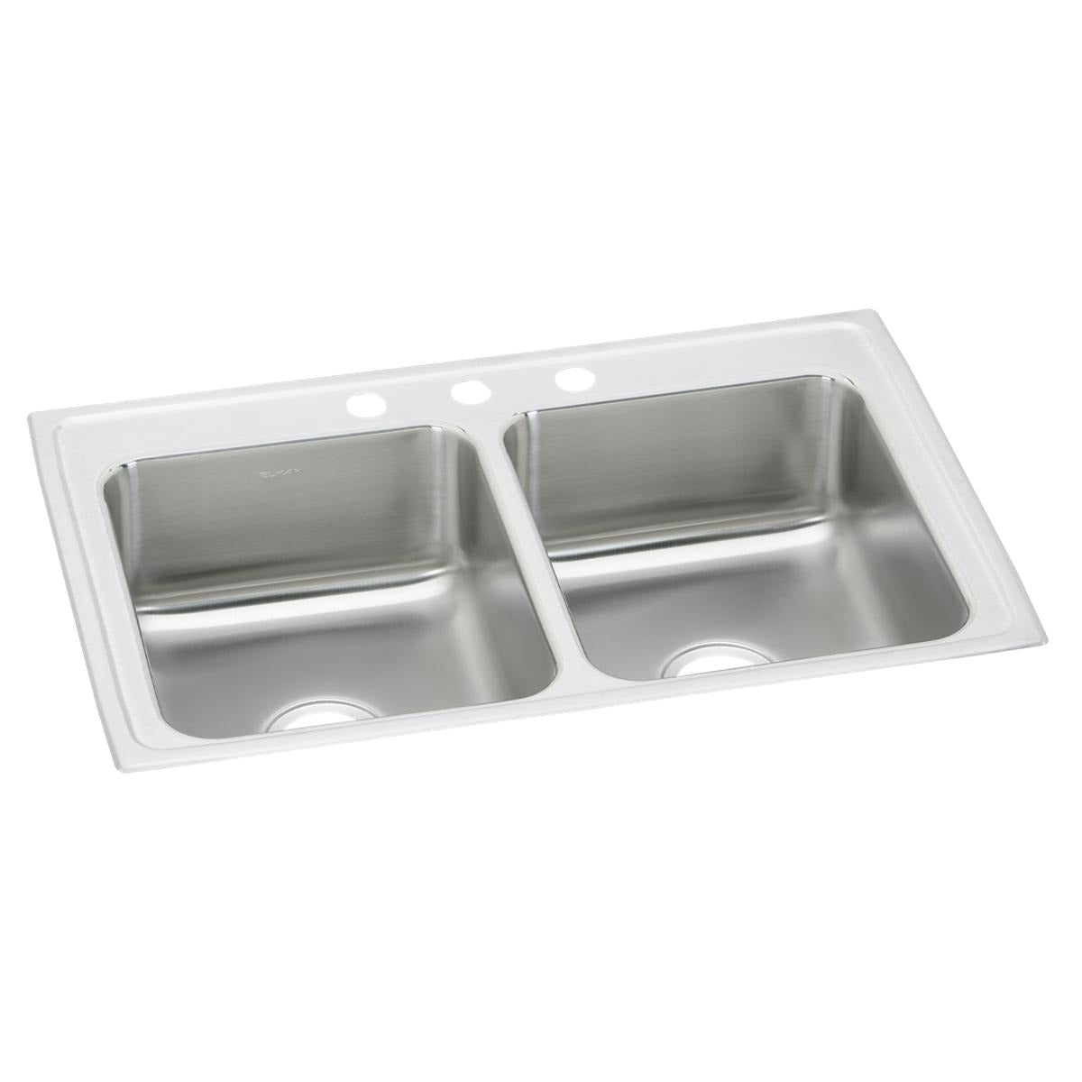 BSC PREFERRED Bsc Preferred PSR33223 Double Bowl Drop-in Kitchen Sink