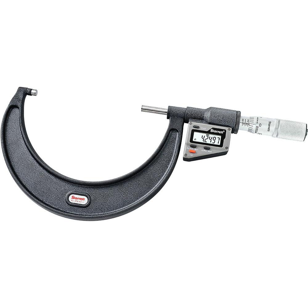 STARRETT Starrett 12272 Electronic Outside Micrometer 5 Inch