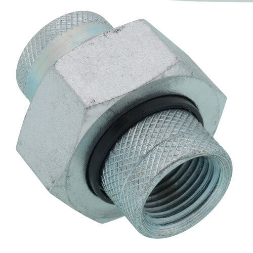 Watts 0821930 Series LF3004 1/2 x 1/2 in. Galvanized Steel Female Threaded x FIP Dielectric Union