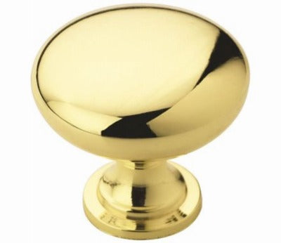 AMEROCK Amerock BP530053 Cabinet Knob 1.25 in Polished Brass